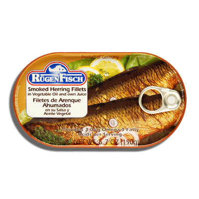 Rugenfisch Smoked Herring Fillets Bende Inc