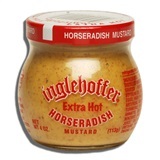 x INGLEHOFFER, EXTRA HOT HORSERADISH MUSTARD